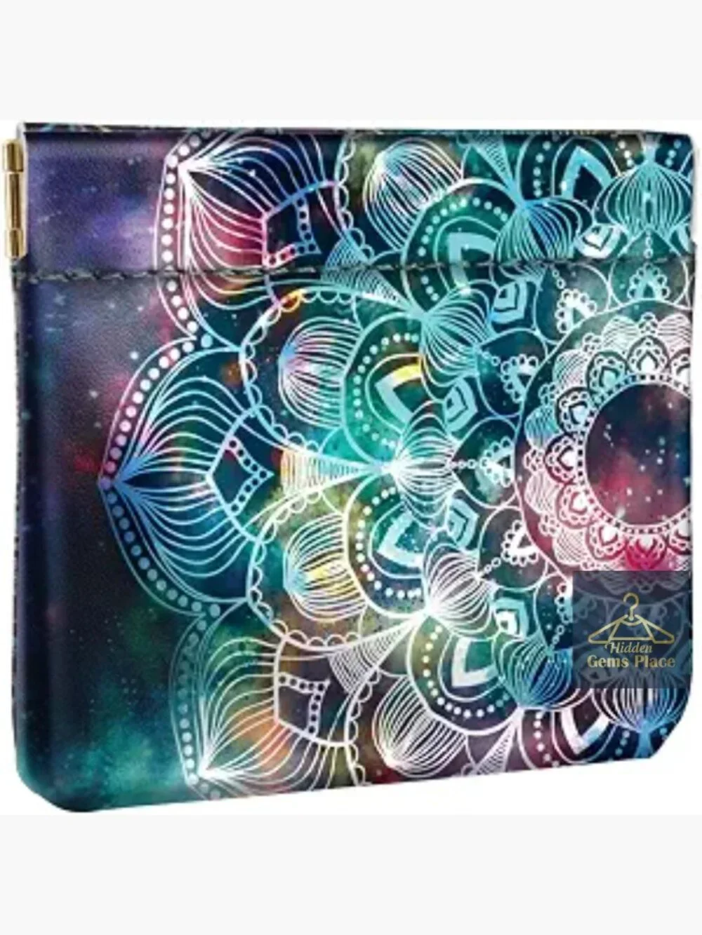 Squeeze Coin Purse Pouch - Small Makeup Bag Lipstick Organizer Multi-function
